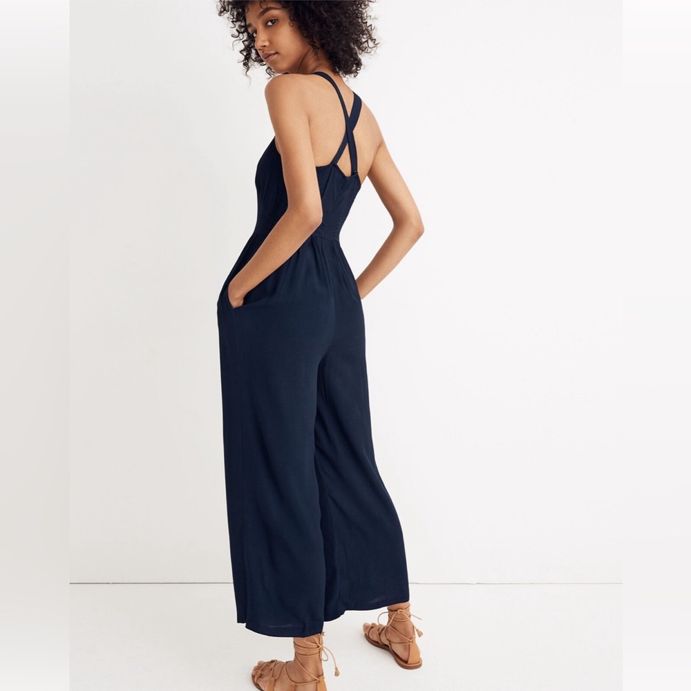 Navy blue Madewell 00 Jumpsuit - Picture 2 of 7